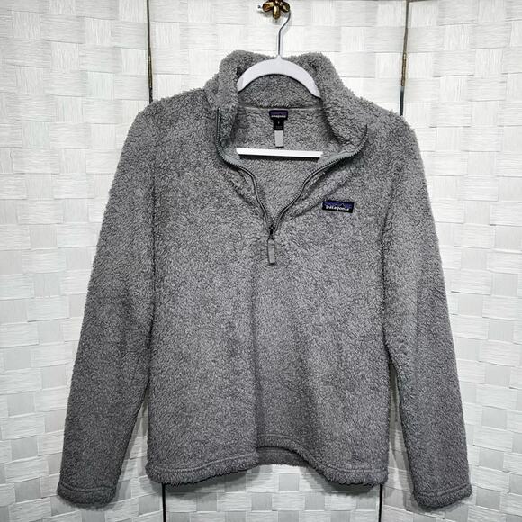 Patagonia Women's Los Gatos 1/4 Zip Deep Pile Fleece Sherpa Pullover Size Small - Picture 2 of 12